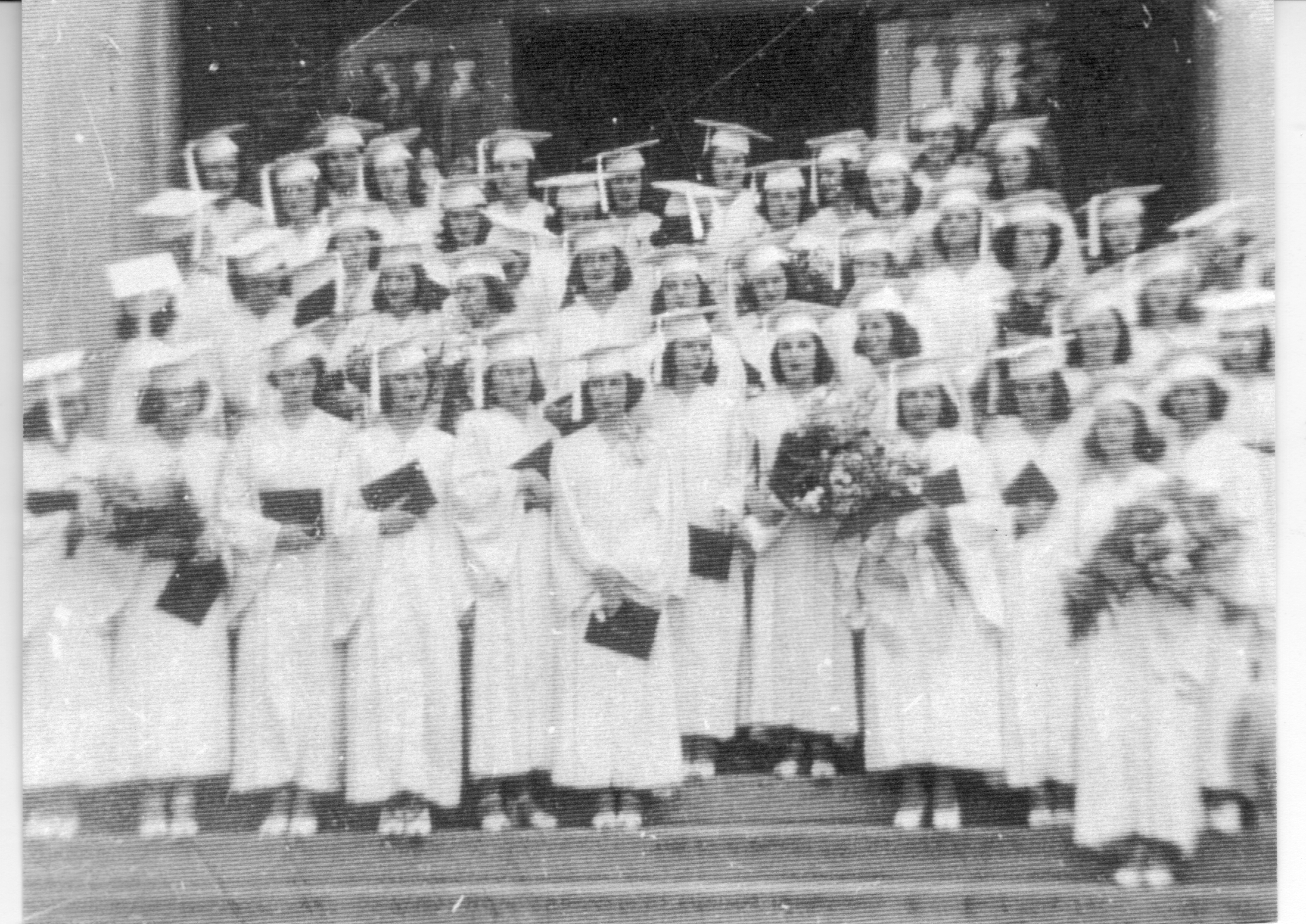 firstoutdoorgraduation1941